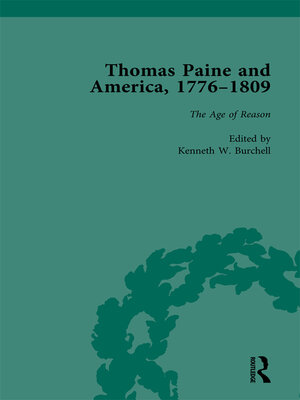 cover image of Thomas Paine and America, 1776-1809 Vol 3